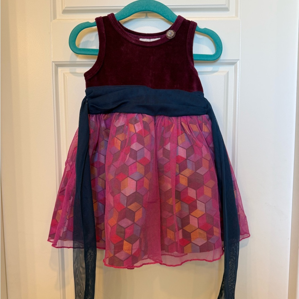 Matilda Jane Colorful Geometric Patterned Dress